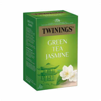 Twinings Green Tea & Jasmin, Grüntee, Teebeutel im Kuvert, 36g